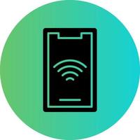 Mobile Wifi Vector Icon Design