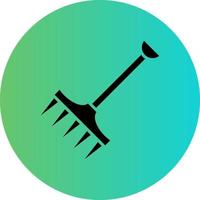 Rake Vector Icon Design