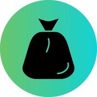 Garbage Cleaning Vector Icon Design