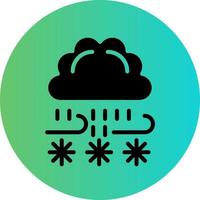 Blizzard Vector Icon Design