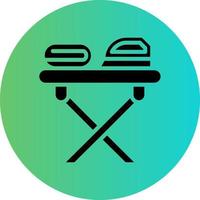 Ironing Board Vector Icon Design