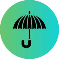 Umbrella Vector Icon Design