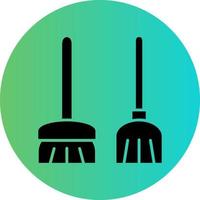 Broomstick Vector Icon Design