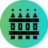 Fence Vector Icon Design
