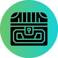 Chest Vector Icon Design