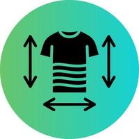 Clothes Measurement Vector Icon Design