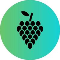 Grapes Vector Icon Design