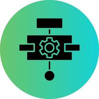 Algorithm Vector Icon Design