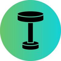 Stool Vector Icon Design