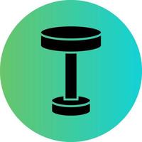 Stool Vector Icon Design