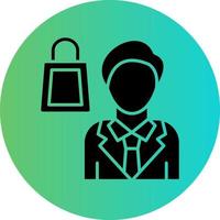 Customer Vector Icon Design