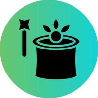 Magic Trick Vector Icon Design