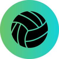 diseño de icono de vector de voleibol