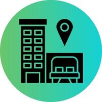 Accommodation Vector Icon Design