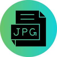 jpg vector icono diseño