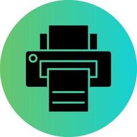 Printer Vector Icon Design