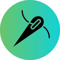 Needle Vector Icon Design