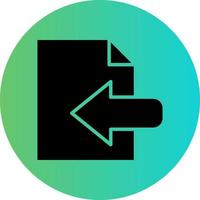 Import Vector Icon Design
