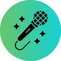 Karaoke Vector Icon Design