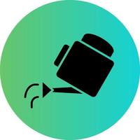 Watering Can Vector Icon Design