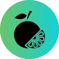 Orange Vector Icon Design