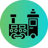 Train Toy Vector Icon Design
