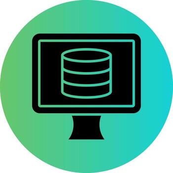 Database Vector Icon Design