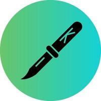 Knife Vector Icon Design