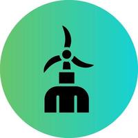 Windmill Vector Icon Design
