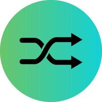 Shuffle Vector Icon Design