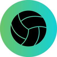 diseño de icono de vector de voleibol