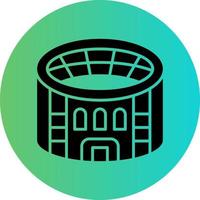 diseño de icono de vector de estadio