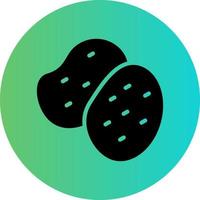Potatoes Vector Icon Design