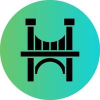 diseño de icono de vector de puente