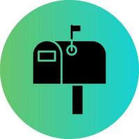 Letterbox Vector Icon Design
