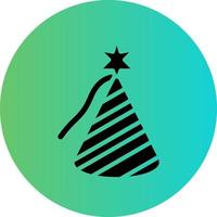 Party Hat Vector Icon Design
