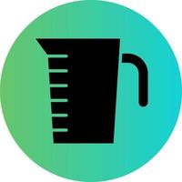 Measuring Cup Vector Icon Design