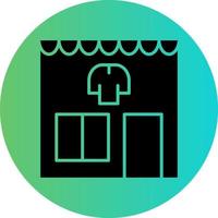 Clothing Store Vector Icon Design