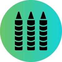 Crayons Vector Icon Design