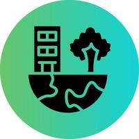 Biosphere Vector Icon Design