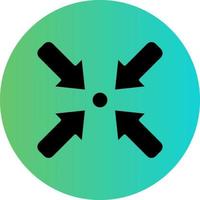 Shrink Vector Icon Design