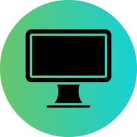 Lcd Vector Icon Design