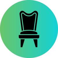 Lounge Chair Vector Icon Design