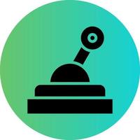 Control Lever Vector Icon Design