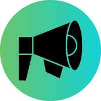 Megaphone Vector Icon Design