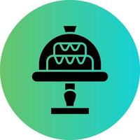 Cake Dome Vector Icon Design