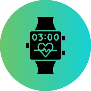 diseño de icono de vector de reloj inteligente