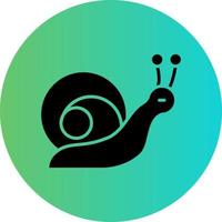 Snail Vector Icon Design