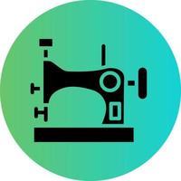 diseño de icono de vector de máquina de coser