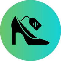 Heel Sale Vector Icon Design